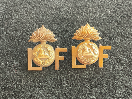 Gradia Militaria -  Lancashire fusiliers shoulder titles