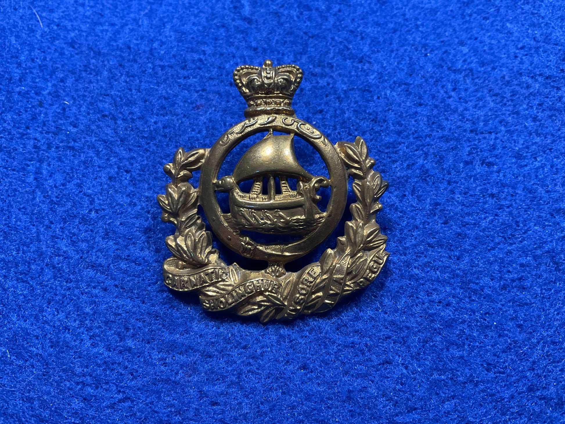 9th Madras Native Infantry cap badge