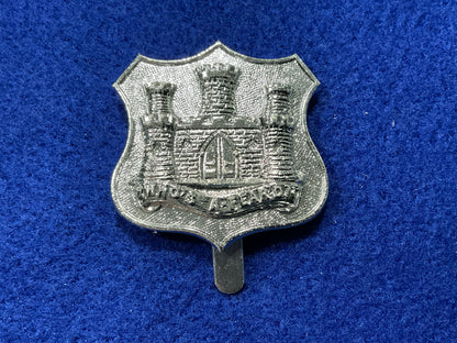 Anodised Dorset Territorials cap badge Gaunt front