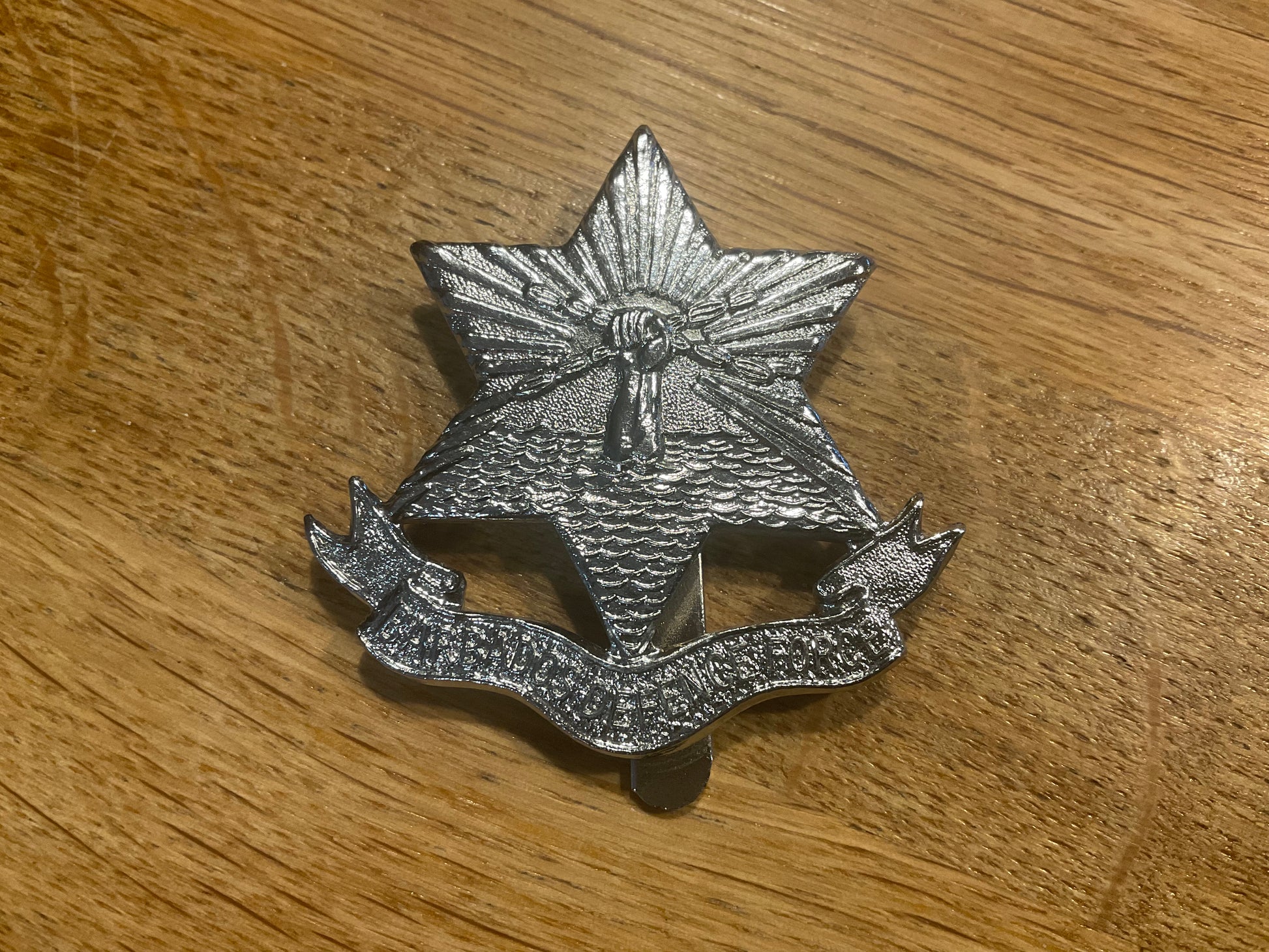 Barbados Defence Force cap badge