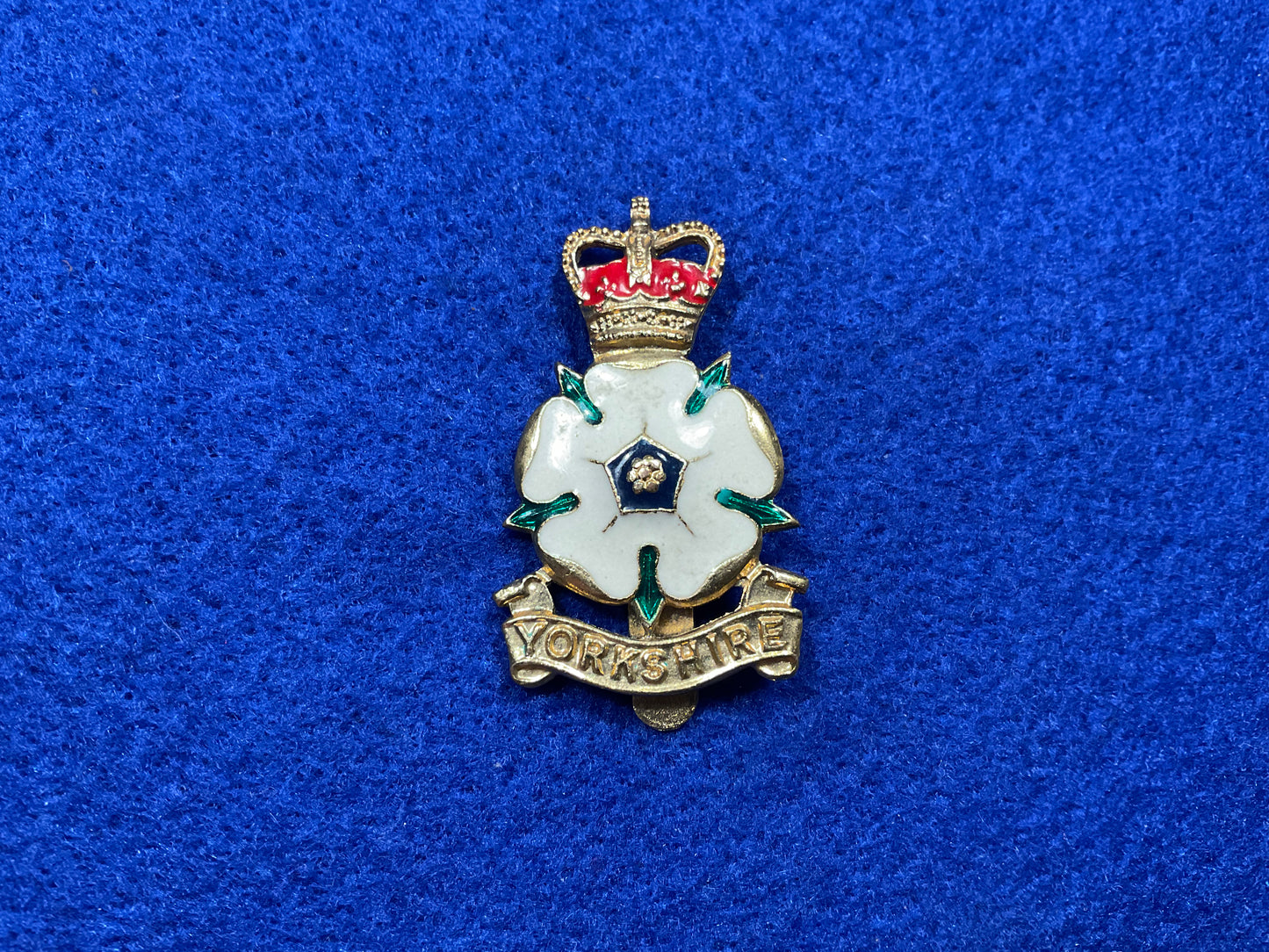 British Army Yorkshire Brigade officers cap badge