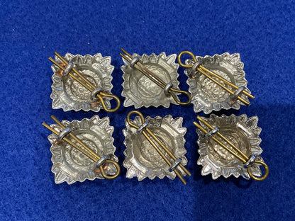 British & Commonwealth Police Chief Inspectors chrome rank pips