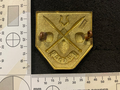 Busoga (Uganda) Military or police gilt cap badge