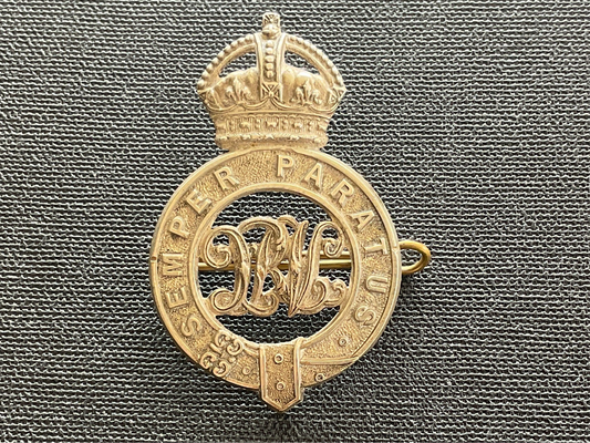 Gradia Militaria -  South African Queenstown Rifle Volunteers cap badge (1902-13)