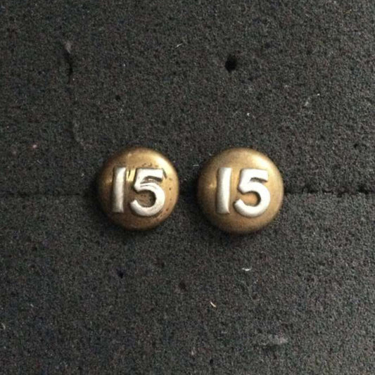Gradia Militaria -  15th Punjab Regiment Officers Hat Buttons