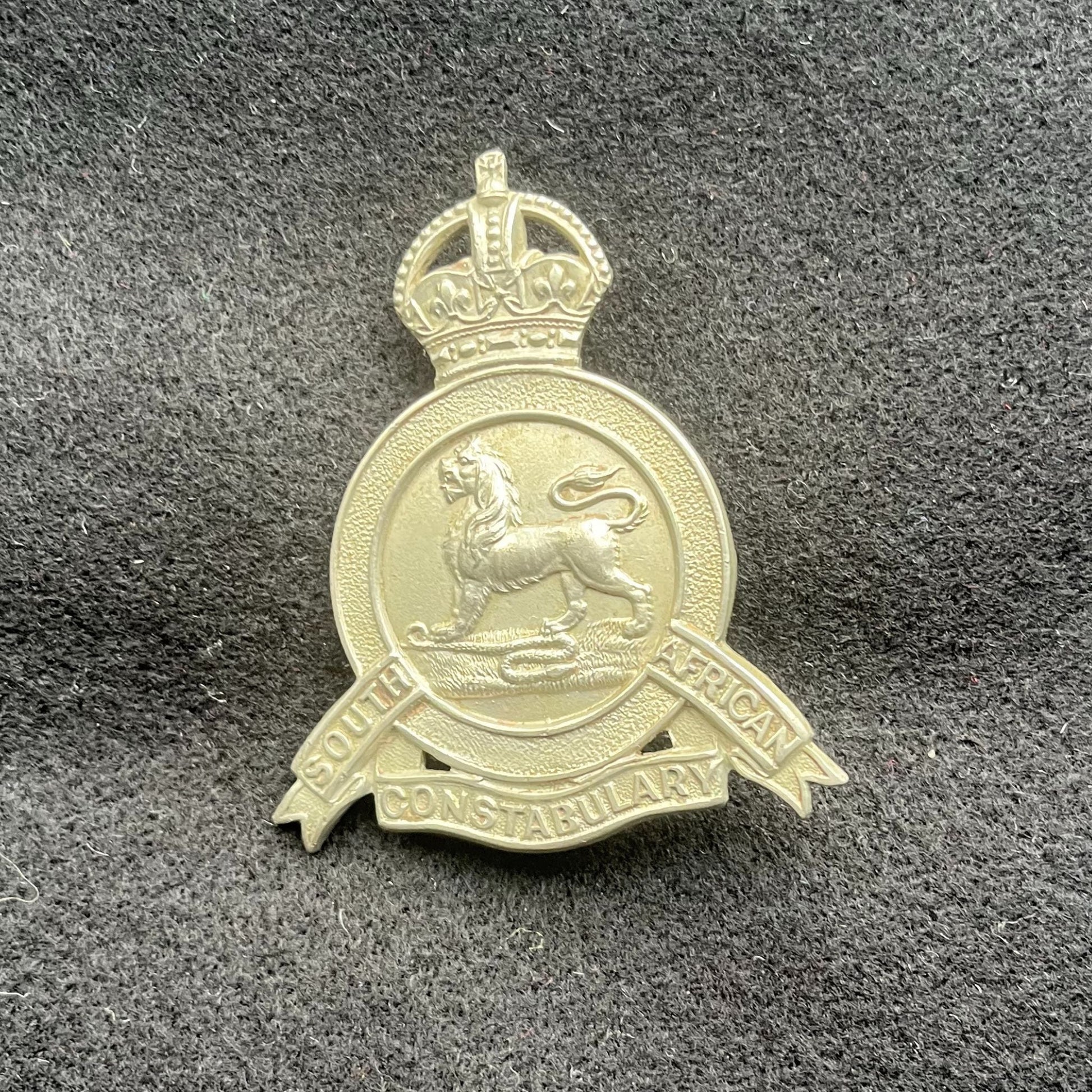 Gradia Militaria -  South African Constable Helmet badge 1902-1908