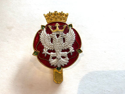 Royal Mercian and Lancastrian Yeomanry (RMLY) cap badge