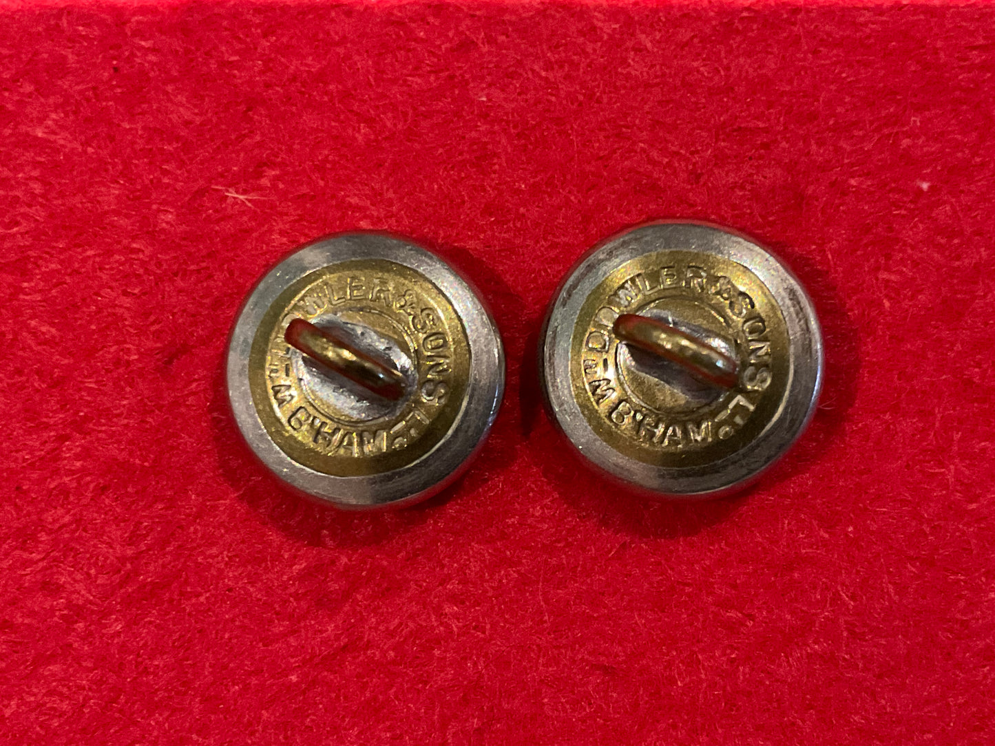 GRI Tanganyika Police field service cap 16mm buttons