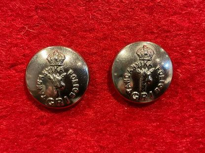 GRI Tanganyika Police field service cap 16mm buttons