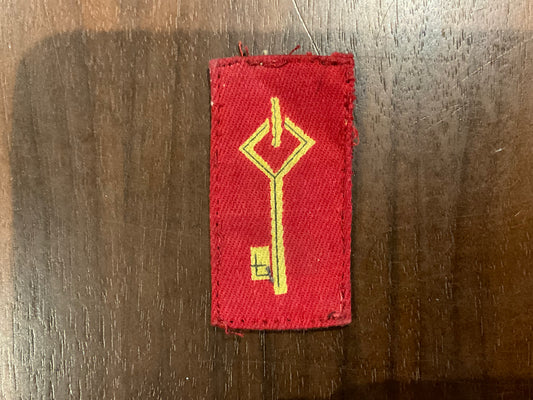 Gibraltar Garrison printed formation sign