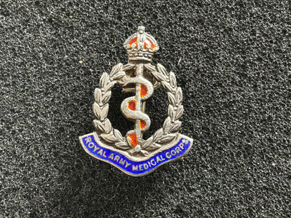 WW1/2 Royal Army Medical Corps (RAMC) silver sweetheart.