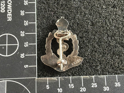 WW1/2 Royal Army Medical Corps (RAMC) silver sweetheart.