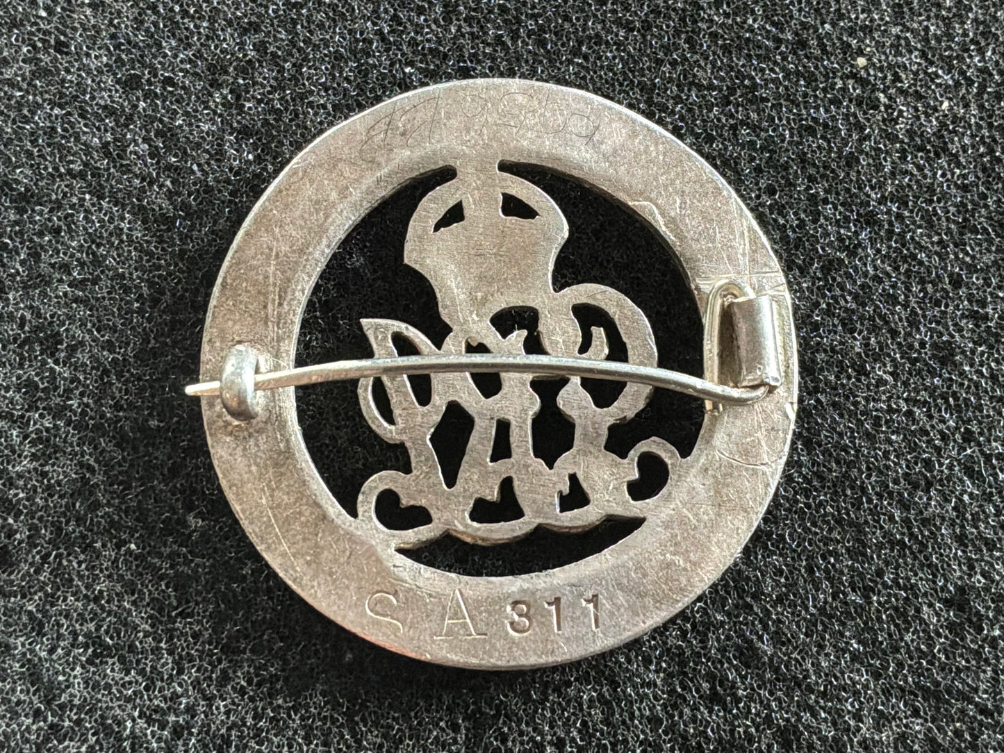 WW1 South African silver Wound badge (S.W.B)