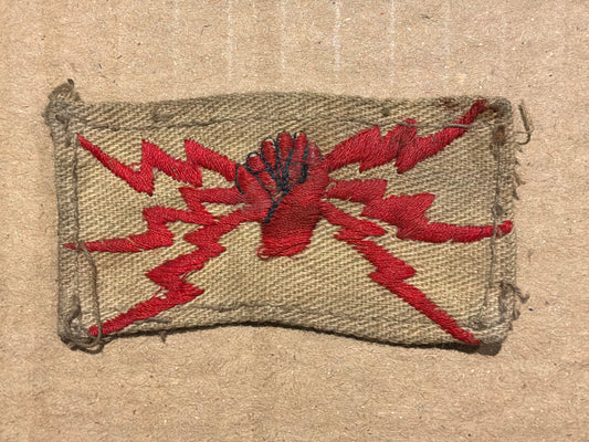 WWII RAF Radio Technician Theater-Made trade badge.