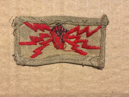 WWII RAF Radio Technician Theater-Made trade badge.