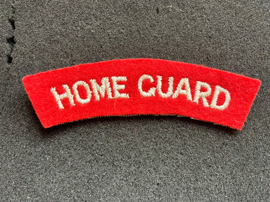 HOME GUARD red wool post war title (1952-57)