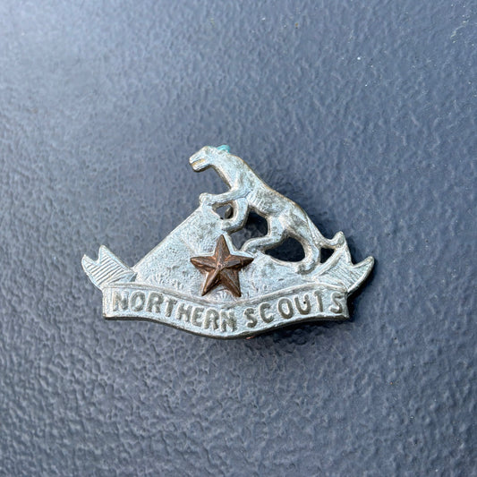 Northern Scouts cap badge.