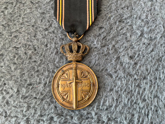 The Belgian Prisoner of War Medal 1940-1945