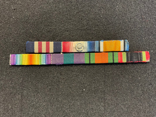 Medal bar of 7, from Khedives Sudan, MM into WW2