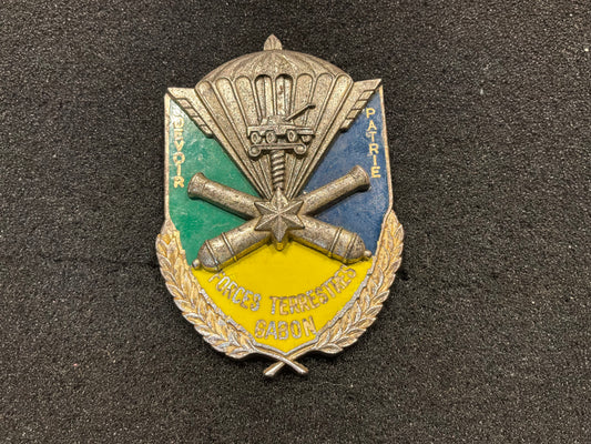 Gabonese Armed Forces breast badge by Drago