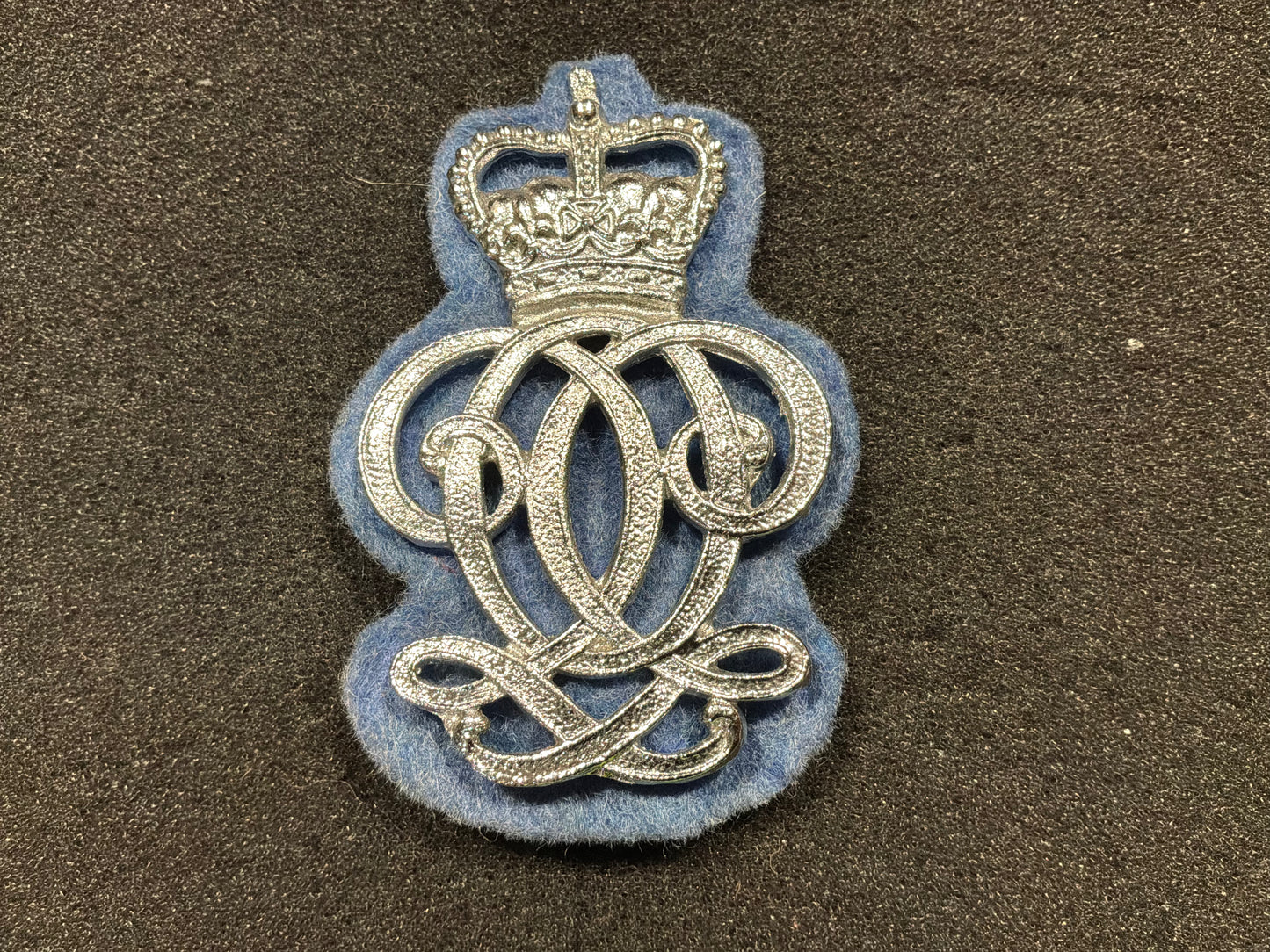 The Queens Own Hussars NCOs Arm badge.