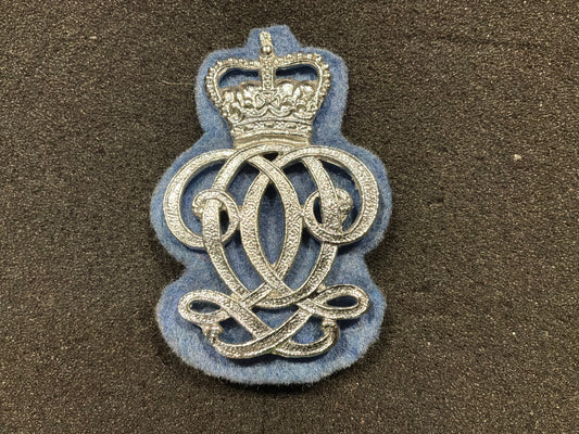 The Queens Own Hussars NCOs Arm badge.