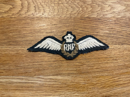 WW2 Indian theatre made RAF Pilots wings