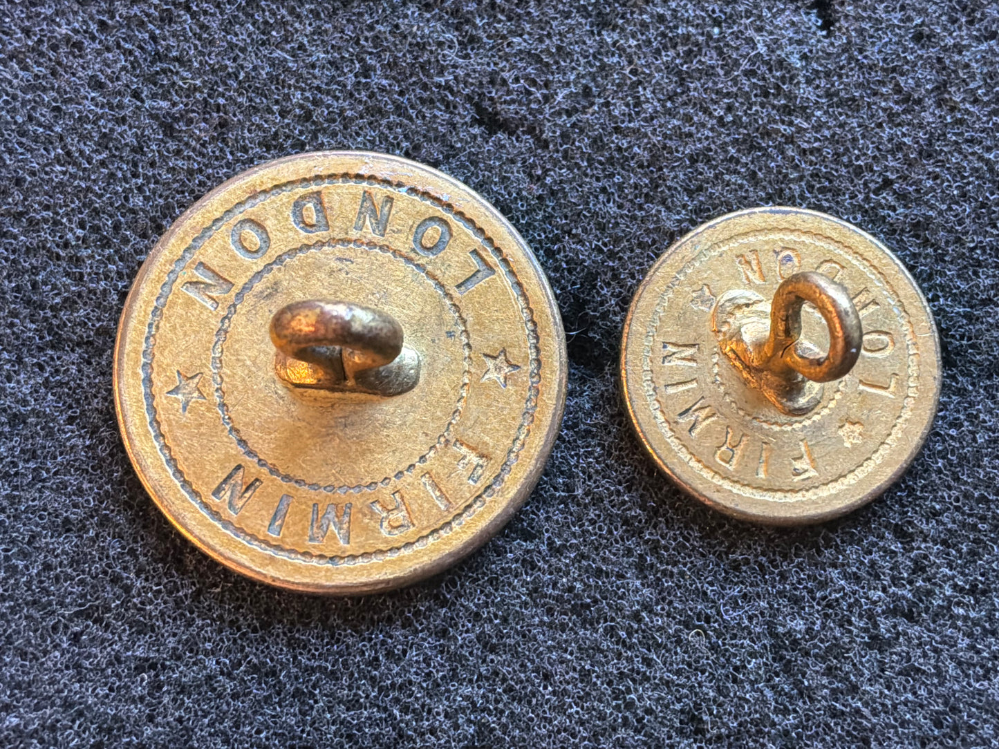 14th/20th Kings Hussars blazer/mess dress buttons.