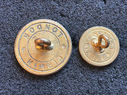 14th/20th Kings Hussars blazer/mess dress buttons.