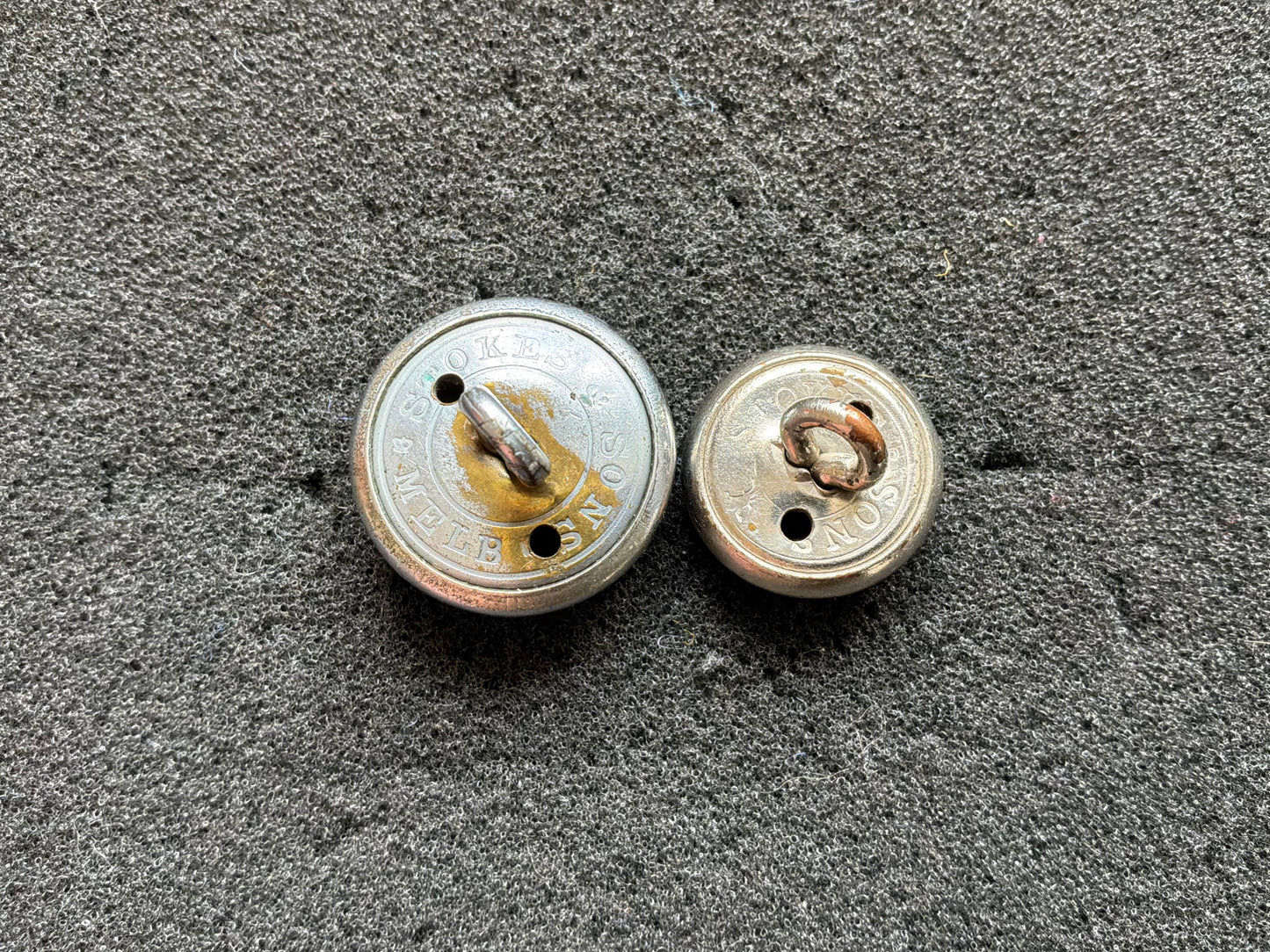 Australian Commonwealth Peace Officer buttons, 1935-60