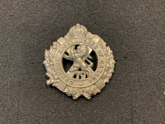 79th Cameron Highlanders of Canada glengarry badge.