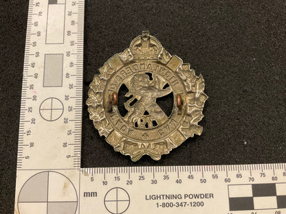 79th Cameron Highlanders of Canada glengarry badge.