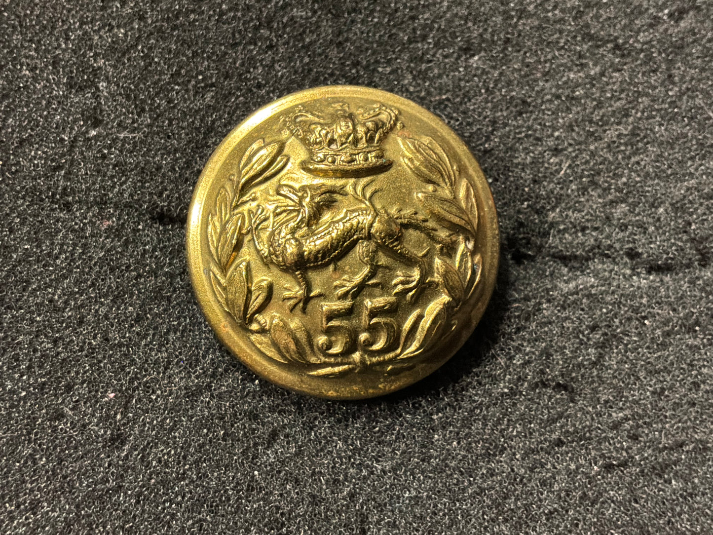 QVC The 55th (Westmoreland) Regiment of Foot ORs button.