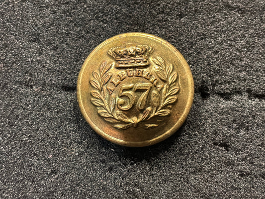 QVC The 57th (West Middlesex) Regiment of Foot ORs button.