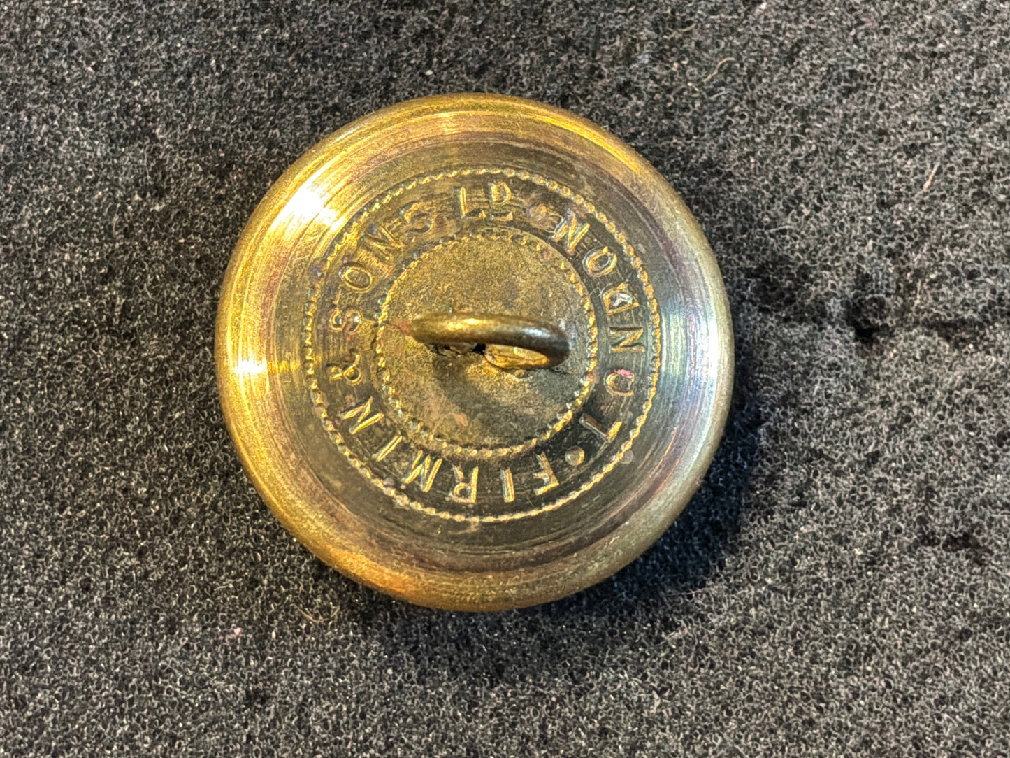 WW1 72nd CEF or 72nd Regiment of Foot, large 25mm button.