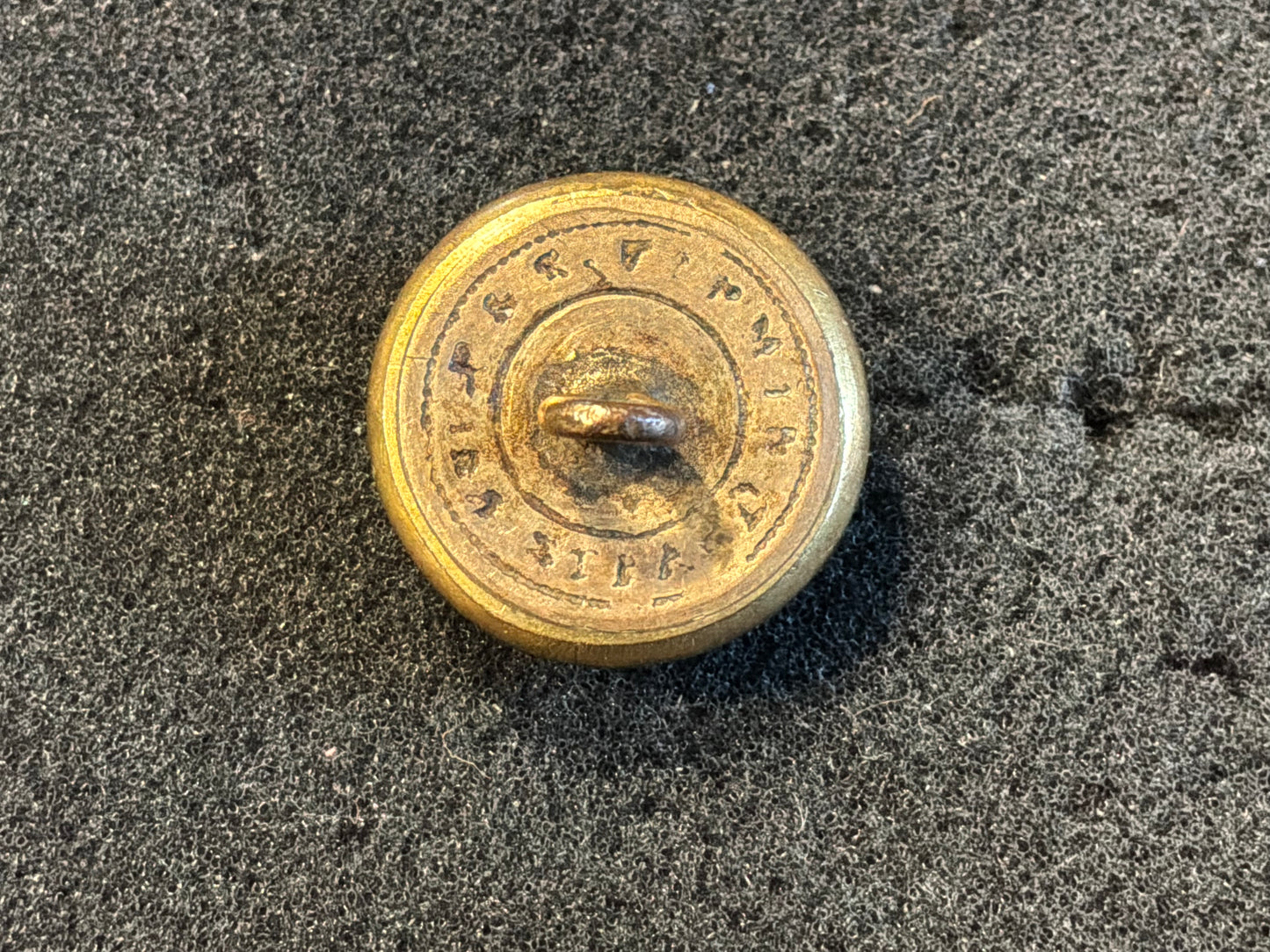 90th Foot, Perthshire Volunteers Light Infantry officer’s gilt button