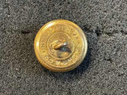 QVC The 22nd (Cheshire) Regiment of Foot officers gilt button.