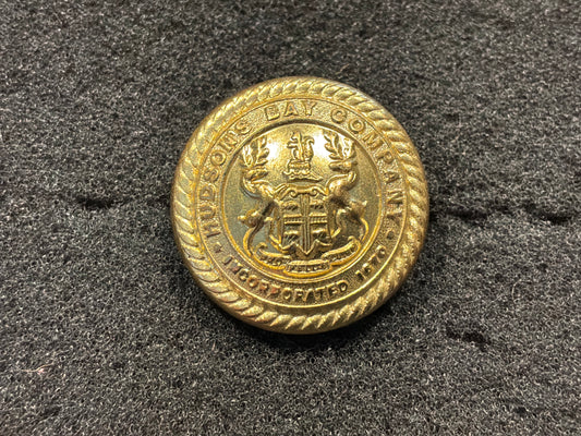 Hudson Bay Company gilt 21mm button by Monnery & Son.