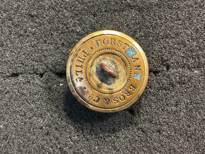 American Civil War era button by HORSTRANN BROS circa 1859-93.