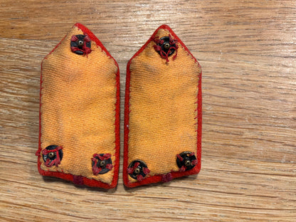 WW2 Staff Officers collar gorget patches.