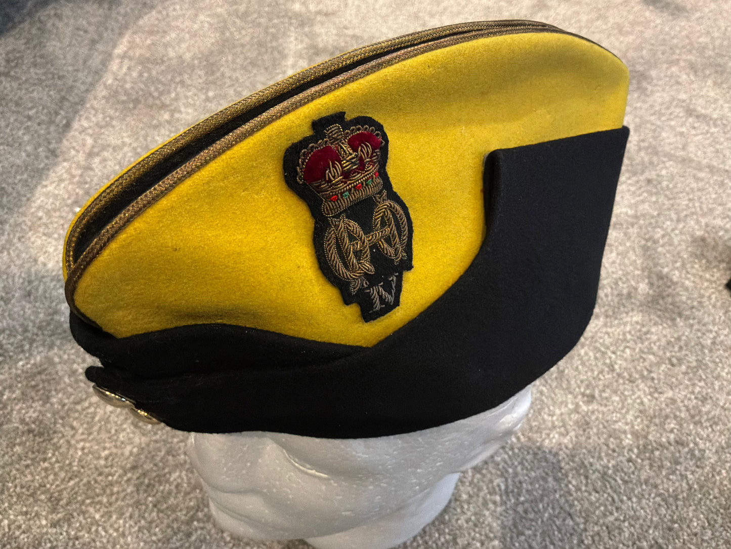 Q/C 4th Queen’s Own Hussars Officer’s Field Service Cap — Herbert Johnson, London
