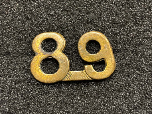WW1 CEF Infantry Batt “89th Alberta Battalion” shoulder title.