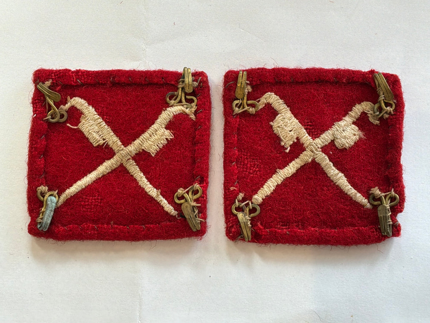 WW2 Indian Army Waziristan District cloth formation signs