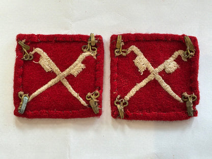 WW2 Indian Army Waziristan District cloth formation signs