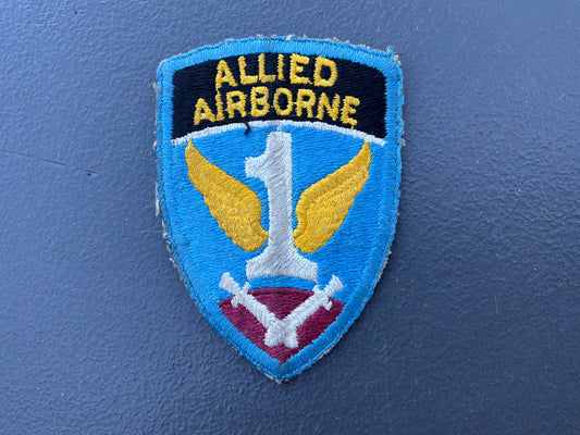 WW2 U.S Army Allied Airborne silk patch