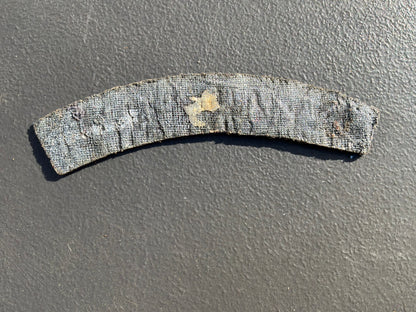 WW2 S.A NATAL FIELD ARTILLERY cloth shoulder title.