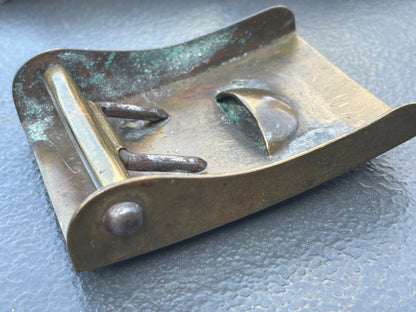 WW2 German,NSDAP Youth Movement brass Belt Buckle (2/3rd size)