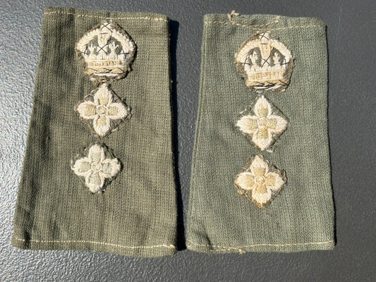 WW2 Indian Theatre made Colonels rank slides