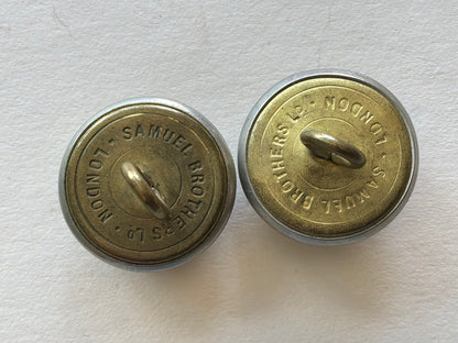 QVC & K/C Queen’s Westminster Rifles (later the Queen’s Westminster & Civil Service Rifles) buttons.