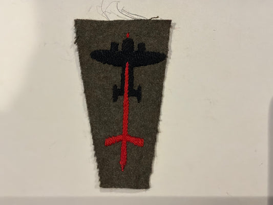 WW2 1st Anti-Aircraft cloth formation sign.